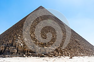 Giza, Cairo, Egypt - Cheope Pyramid.