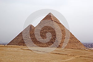 The Giza Pyramid Complex in Giza, Egypt