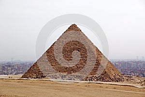 The Giza Pyramid Complex in Giza, Egypt