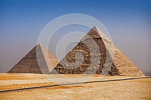 Giza pyramids, Cairo, Egypt