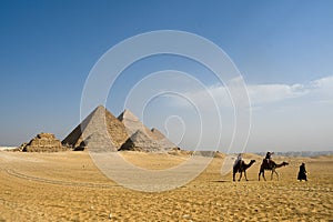 Giza pyramids, Cairo, Egypt