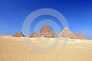 Giza pyramids Egypt