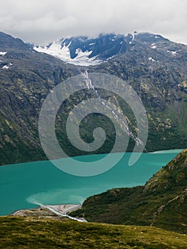 Gjende lake scenics, Norway