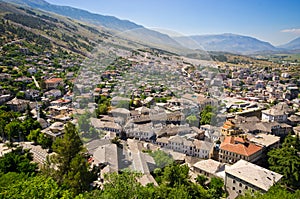 Gjirokaster - town of silver roofs, Albania