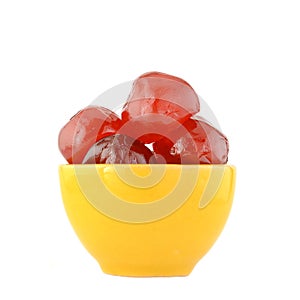 Glace cherries