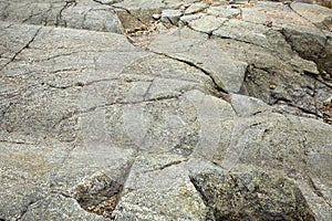 Glacial grooves and striations at the summit of Mt. Kearsarge