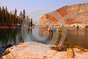 Glacial lake at Mineral King