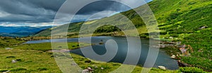 Glacial Lake Panorama photo