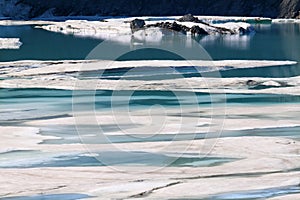 Glacial Meltwater from Grinnell Glacier