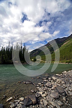 Glacial River and Lake photo