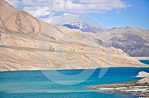 Glacial Waters of Bulunkul Lake, Tajikistan