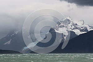 Glaciar Balmaceda on Seno de Ultima Esperanza, Patagonia, Chile