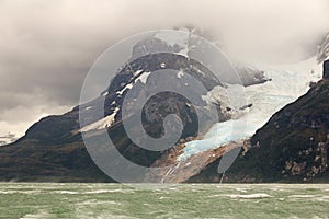 Glaciar Balmaceda on Seno de Ultima Esperanza, Patagonia, Chile