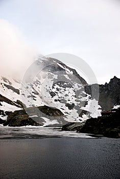 Glaciar lake photo