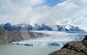Glaciar in Patagonia photo
