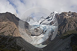 Glaciar Piedras Blancas, Patagonia, Argentina photo