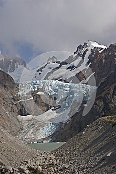 Glaciar Piedras Blancas, Patagonia, Argentina photo