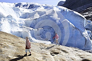 The glacier