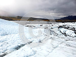 Glacier, Alaska, tracking, beauty of glacier