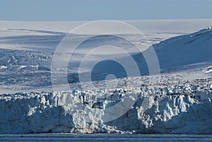 Glacier , Antartic landscape,