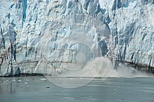 Glacier Bay Marjorie Calving Alaska Inside Passage