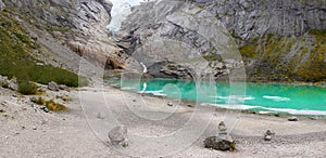 Glacier Briksdal Trail Lake Jostedal