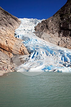 Glacier Briksdalsbreen