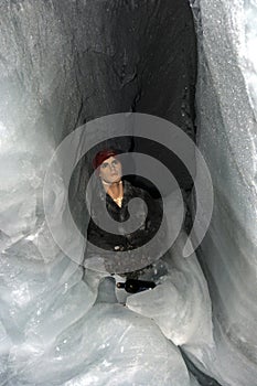 Glacier entombment photo