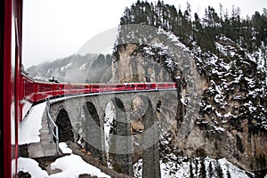 Glacier Express, switzerland