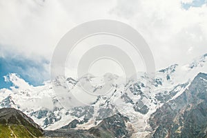 Glacier Fairy Meadows Nanga Parbat Mountains View