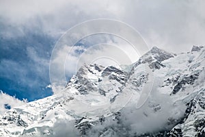 Glacier Fairy Meadows Nanga Parbat Mountains View