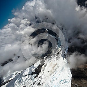 Glacier flight - New Zealand