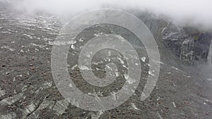 Glacier geomorphology in Tibet