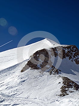 Glacier grande motte