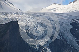 Glacier at the Grossglockner, Austria