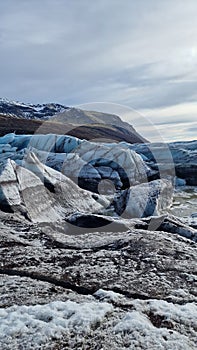 Glacier hiking vatnajokull ice cap