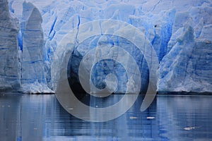 Glacier Ice, Glaciar Perito Moreno, Argentina photo