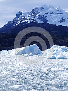 Glacier Ice, Southern Chile