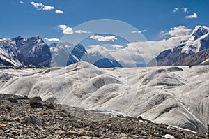 Glacier in Kyrgyzstan