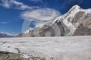 Glacier in Kyrgyzstan