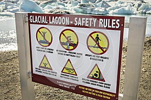 Glacier Lagoon Safety Rules