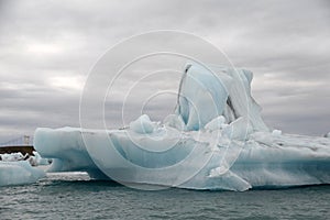 Glacier lake Joekulsarlon, Isceland