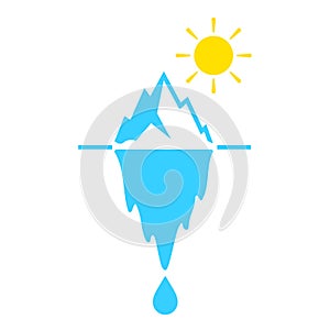 Climate change icon