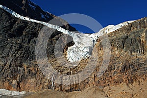 Glacier in mount edith