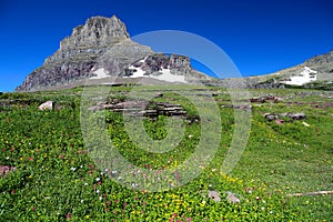 Glacier National Park Mount Clemons