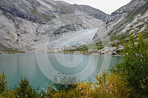 Glacier near spiterstulen