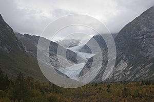 Glacier near spiterstulen photo