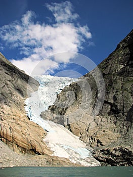 Glacier in Norway