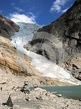 Glacier in Norway