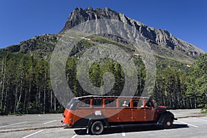 Glacier NP Tour Bus